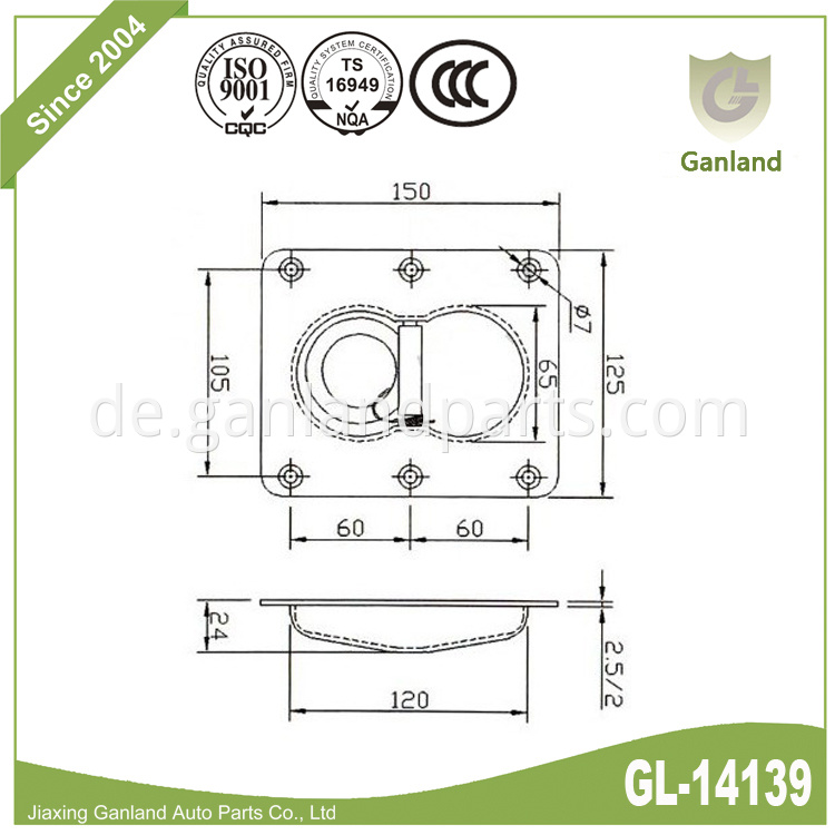 Lashing Eye Ring Anchor gl-14139